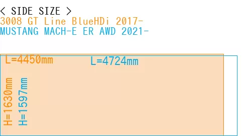 #3008 GT Line BlueHDi 2017- + MUSTANG MACH-E ER AWD 2021-